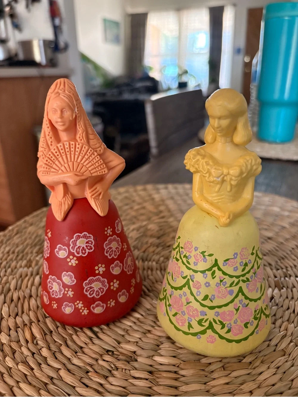 1970s Avon Belle Bottle set of 2